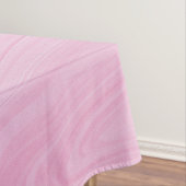 Elegantes Abstraktes Rosa Flüssig-Marmor-Artwork| Tischdecke (Beispiel)