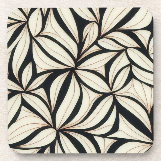 Elegantes Abstraktes Untersetzer Set (Vorderseite)