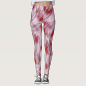 Elegantes, Abstraktes, weiche Fluffy-Fur-Muster | Leggings (Vorderseite)