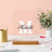 Elegantes Acrylzeichen mit benutzerdefiniertem Tex Acrylschild (Hochzeit)