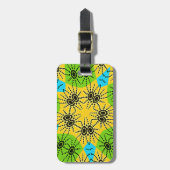 Elegantes afrikanisch Inspiriert Spider Traditiona Gepäckanhänger (Vorderseite vertikal)