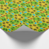 Elegantes afrikanisch Inspiriert Spider Traditiona Geschenkpapier (Ecke)