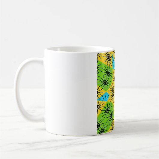 Elegantes afrikanisch Inspiriert Spider Traditiona Kaffeetasse (Links)