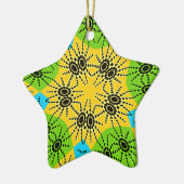 Elegantes afrikanisch Inspiriert Spider Traditiona Keramikornament (Links)