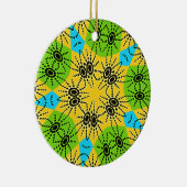 Elegantes afrikanisch Inspiriert Spider Traditiona Keramikornament (Rechts)