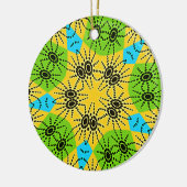 Elegantes afrikanisch Inspiriert Spider Traditiona Keramikornament (Links)