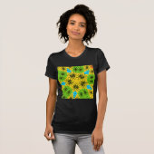 Elegantes afrikanisch Inspiriert Spider Traditiona T-Shirt (Vorne ganz)