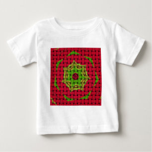 Elegantes afrikanisches liebliches Vektor-Druckmus Baby T-shirt