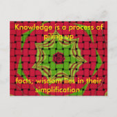 Elegantes afrikanisches liebliches Vektor-Druckmus Postkarte (Vorderseite)