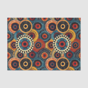 Elegantes afrikanisches Muster Seidenpapier
