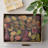 Elegantes Ahorn-Blätter Herbstmuster Seidenpapier (Geschenk)