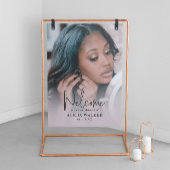 Elegantes Akryllisches Sweet 16 Willkommenszeichen Acrylschild