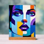 Elegantes Akryllisches Zeichen für modernes Verans Acrylschild (Neutral)