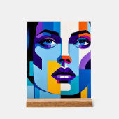 Elegantes Akryllisches Zeichen für modernes Verans Acrylschild (Vorderseite)