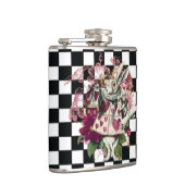 Elegantes Alice im Wunderland Rabbit Flachmann (Rechts)