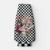 Elegantes Alice im Wunderland Rabbit Flaschenkühler (Vorderseite)