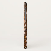 Elegantes Alligator-Skin-Monogramm Case-Mate iPhone Hülle (Hinten/Links)