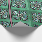 Elegantes Allure Wrapping Paper-MVB Design 1 Geschenkpapier (Ecke)