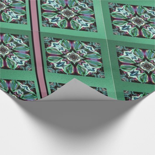 Elegantes Allure Wrapping Paper-MVB Design 1 Geschenkpapier (Ecke)