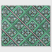 Elegantes Allure Wrapping Paper-MVB Design 1 Geschenkpapier (Flach)
