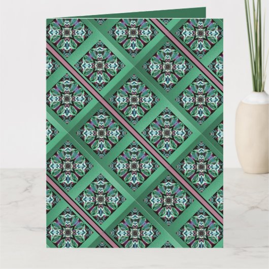 Elegantes Allure Wrapping Paper-MVB Design 1 Karte (Vorderseite)