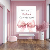 Elegantes Ambiente in Rosa Poster