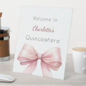 Elegantes Ambiente in Rosa Sockelschild (In Situ)