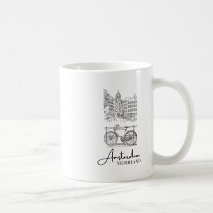 Elegantes Amsterdam Niederlande Nederland Holland  Kaffeetasse