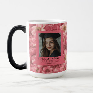 Elegantes Anemonen-Druck-Mama-Abschlussgeschenk Verwandlungstasse