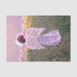 Elegantes Angel Art Glitzer String Lights Design Seidenpapier