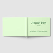 Elegantes, angesehenes Gästebuch (Voll)