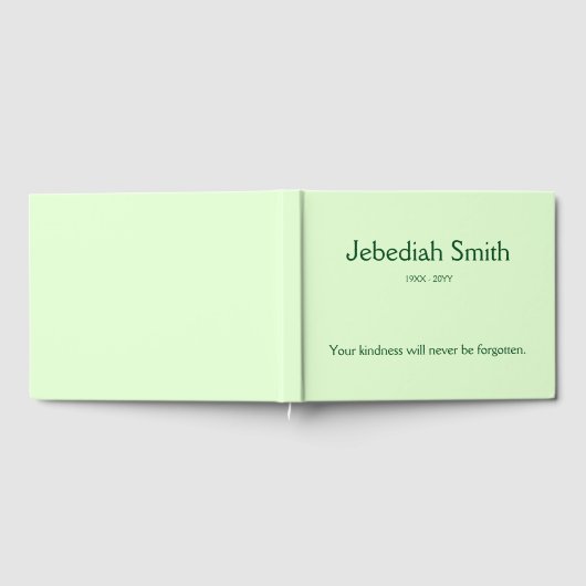 Elegantes, angesehenes Gästebuch (Voll)