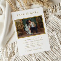 Elegantes antikes Gold Wedding Foto