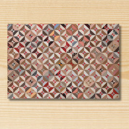 Elegantes antikes Patchwork Quilt-Muster Fußmatte