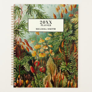 Elegantes Antikes Vintage Botanisches Planer