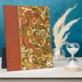 Elegantes Antiquitätenbuch, Verziertes Muster Fotoplatte (Seite)