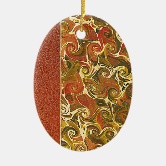 Elegantes Antiquitätenbuch, Verziertes Muster Keramikornament (Vorne)