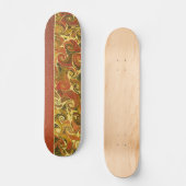 Elegantes Antiquitätenbuch, Verziertes Muster Skateboard (Vorderseite)