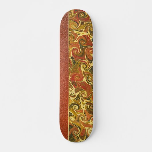 Elegantes Antiquitätenbuch, Verziertes Muster Skateboard (Vorne)