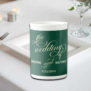 Elegantes Aquamarines Hochzeitsgeschenk Porzellantasse