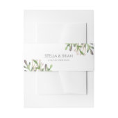 Elegantes Aquarellband Einladungsbanderole (Vorderseite Beispiel)