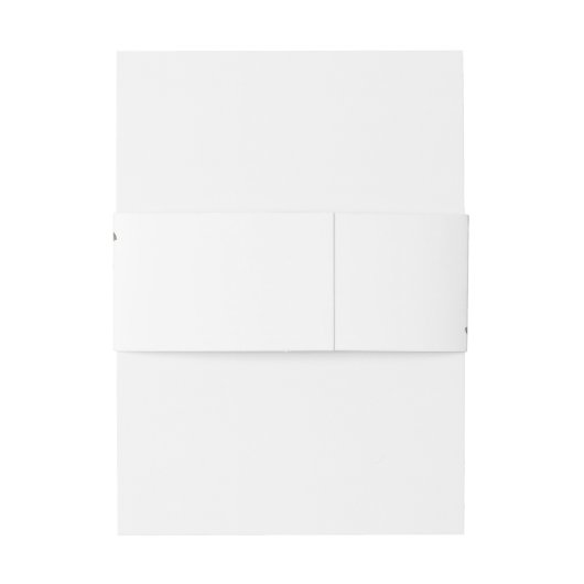 Elegantes Aquarellband Einladungsbanderole (Rückseitenbeispiel)