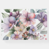 Elegantes Aquarellbuch Gästebuch (Rückseite)