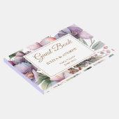 Elegantes Aquarellbuch Gästebuch (Ecke)