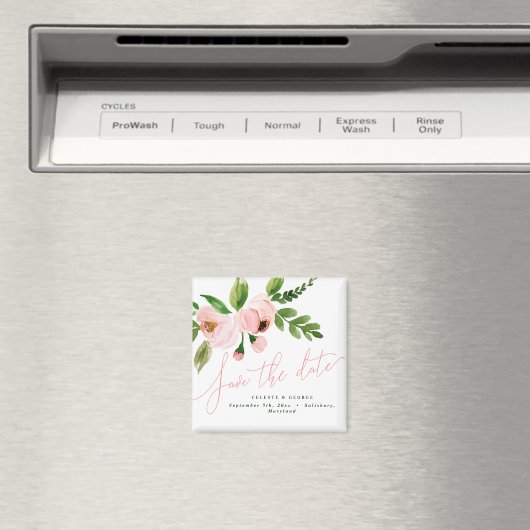 elegantes Aquarellpinsel Magnet (In Situ (Geschirrspüler))