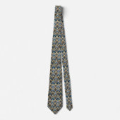 Elegantes Art Deco-Fliesenmuster  Krawatte (Vorderseite)