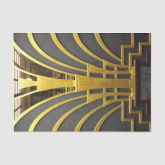 Elegantes Art Deco Gatsby Design Tissue Seidenpapier
