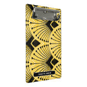 Elegantes Art Deco Mini Klemmbrett (Schrägansicht)