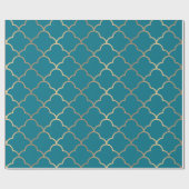 Elegantes Art-Déco-Muster. Geschenkpapier (Flach)