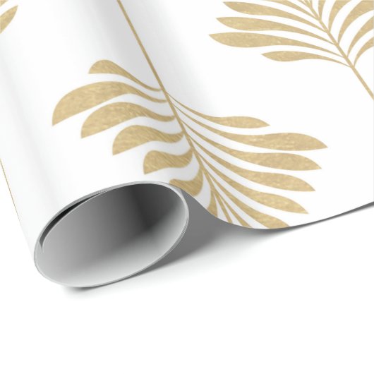 Elegantes Art-Deko Stilisiertes Muster Geschenkpapier (Rolleneckpunkt)